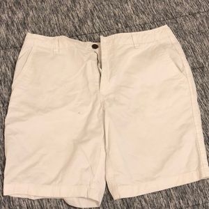 Men’s white beach shorts